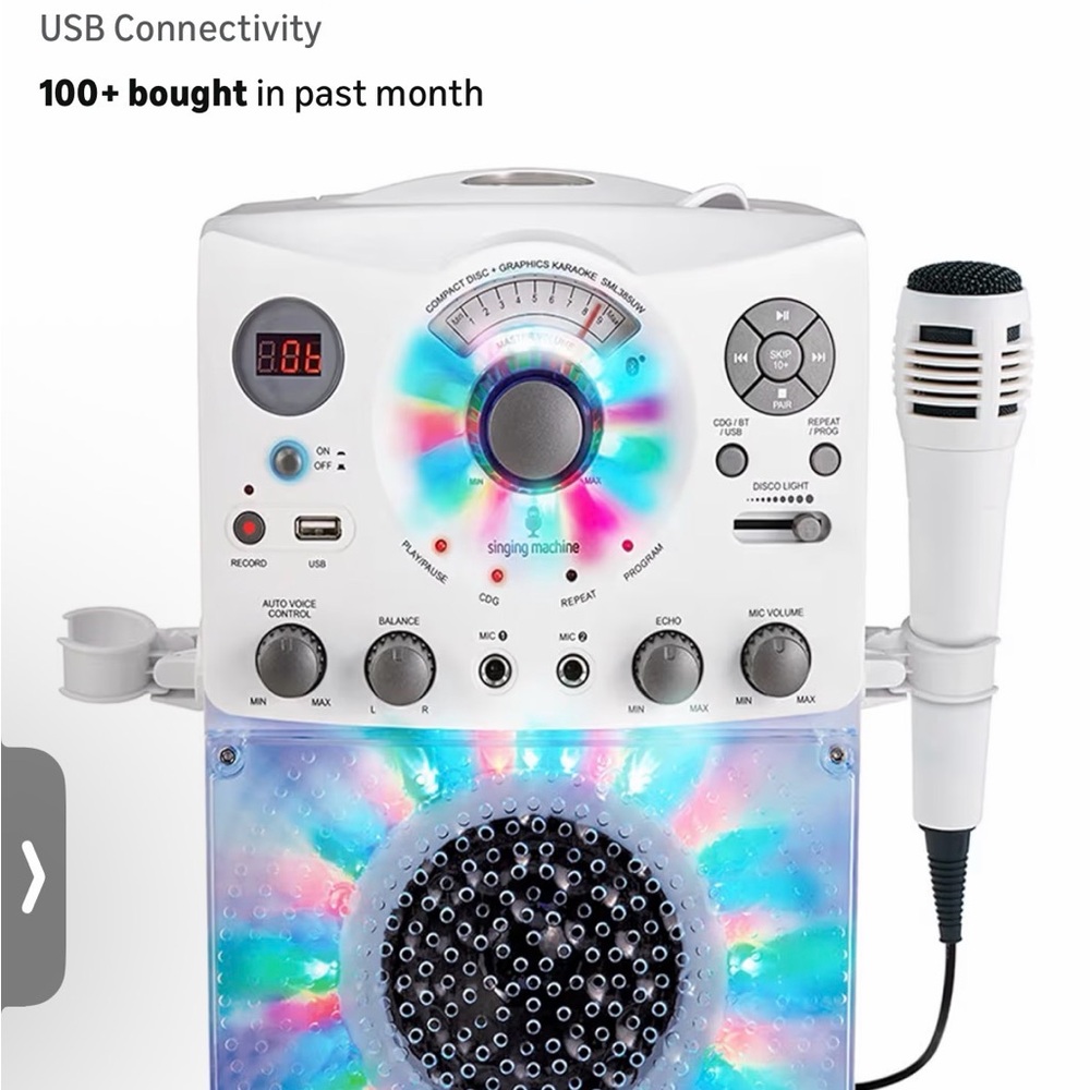 New Kids Karaoke Machine with Microphone